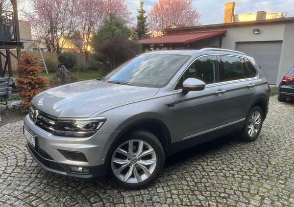 Volkswagen Tiguan cena 99900 przebieg: 81000, rok produkcji 2017 z Glinojeck małe 466